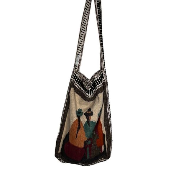 Wool Blend Purse made in Ecuador - Picture 3 of 4